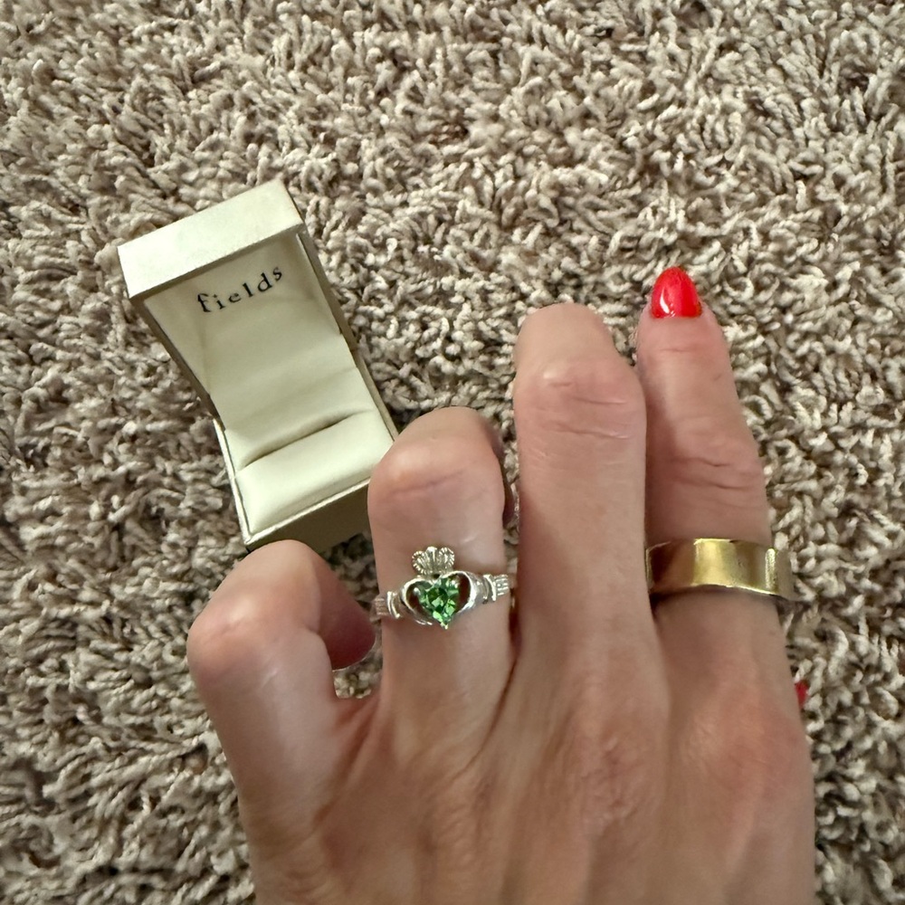 Claddagh Ring -size 6.5 - Picture 2 of 2
